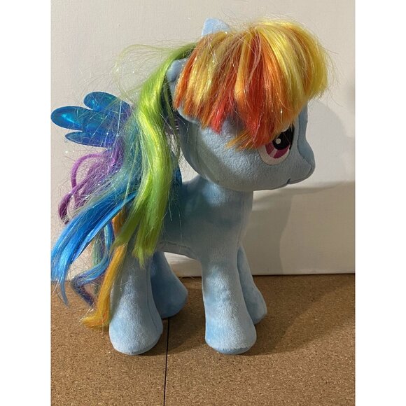 Ty Sparkle Rainbow Dash 11” My Little Pony Plush - Picture 3 of 8